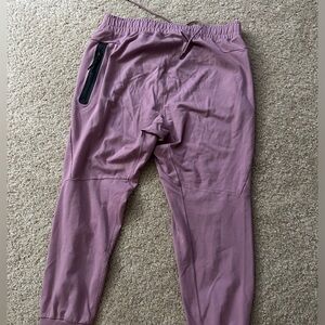 Nike tech purple sweatpants